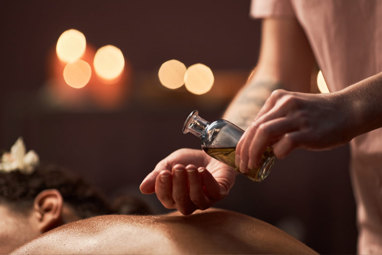 Entspannendes Spa-Ambiente